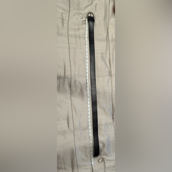 Lucky Brand 100% Genuine Leather Black Belt M - Picture 5 of 6